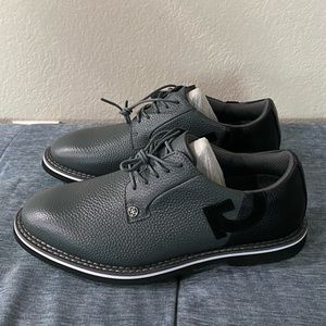NIB GFORE Men Quarter G Gallivanter Golf Shoes CHARCOAL - Size 9.5